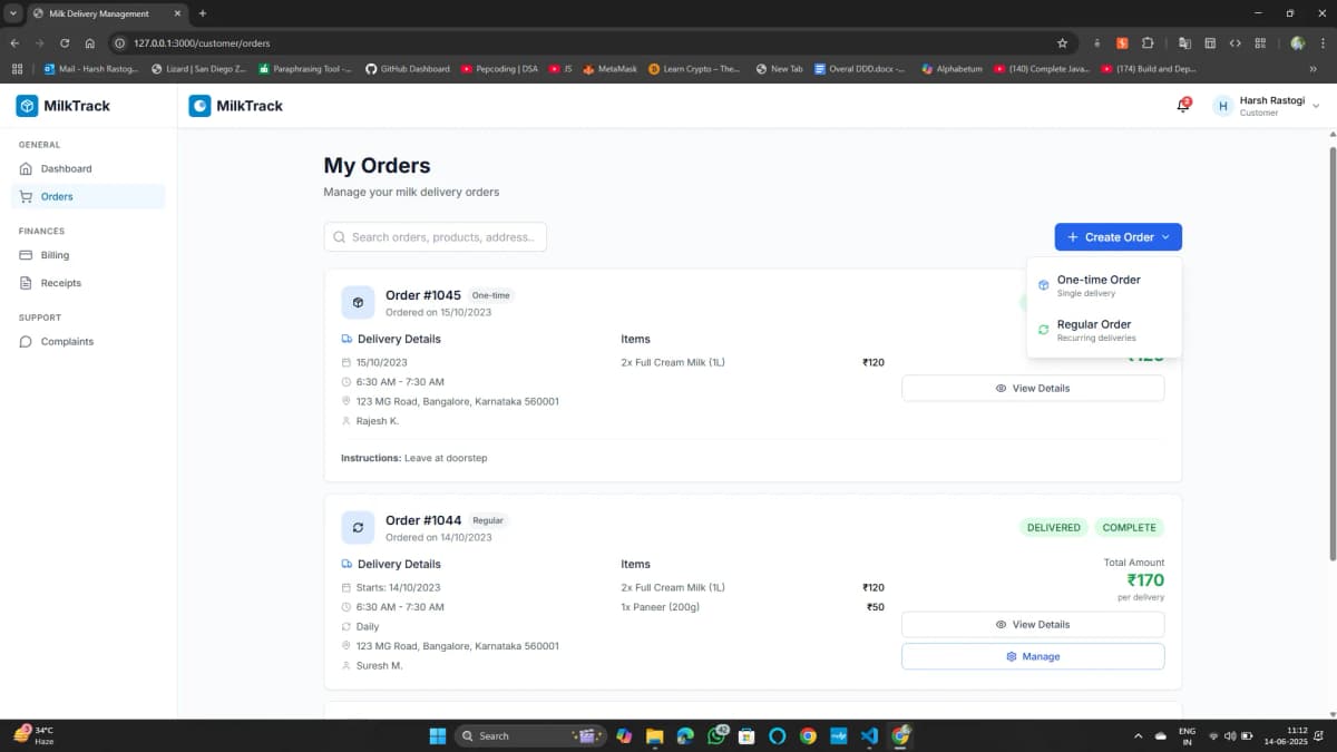 MilkFly Platform - 2