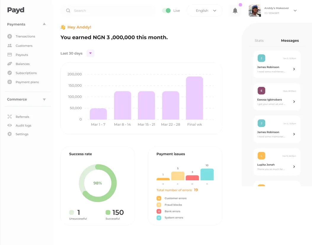 FinTech Platform - Financial Services